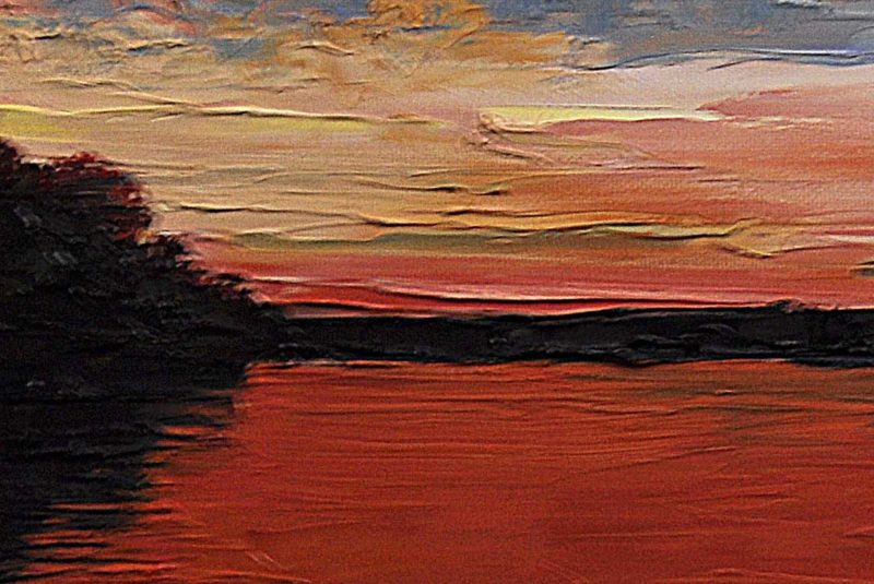 Bob Lake Sunset-Detail1