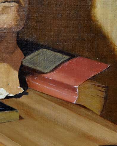 Still Life With Plaster Cast-Oil-Detail2
