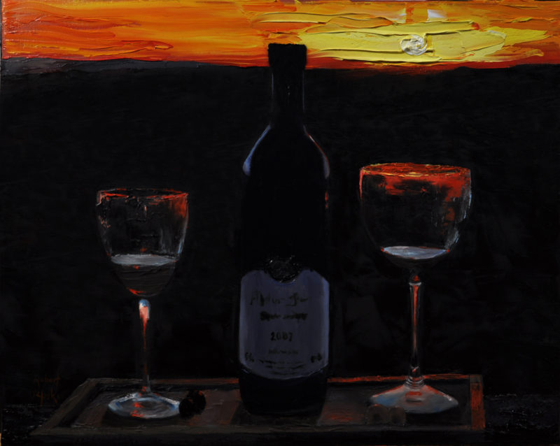 Wine Sunset, Montepulciano